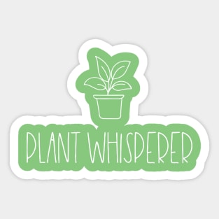 Plant Whisperer Sticker